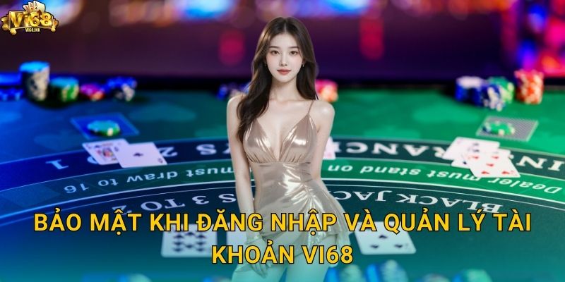 Đăng Nhập Vi68: Truy Cập Nhanh Chóng Tài Khoản Của Bạn 3 Bảo mật khi Đăng nhập và quản lý tài khoản Vi68