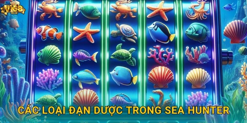 Các loại đạn dược trong Sea Hunter